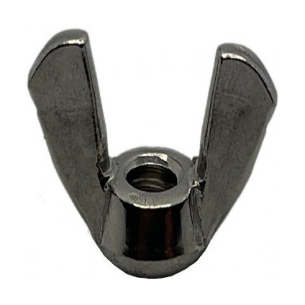 Suburban Bolt And Supply Wing Nut, 1/4"-20, Steel, Zinc Plated A042016000WZ - main